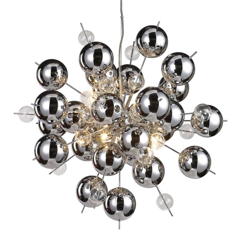 Näve Hängeleuchte Wakusei Hängeleuchte Lampe Leuchte Licht G9 Glas 65 Cm Chrom B-Ware von Näve