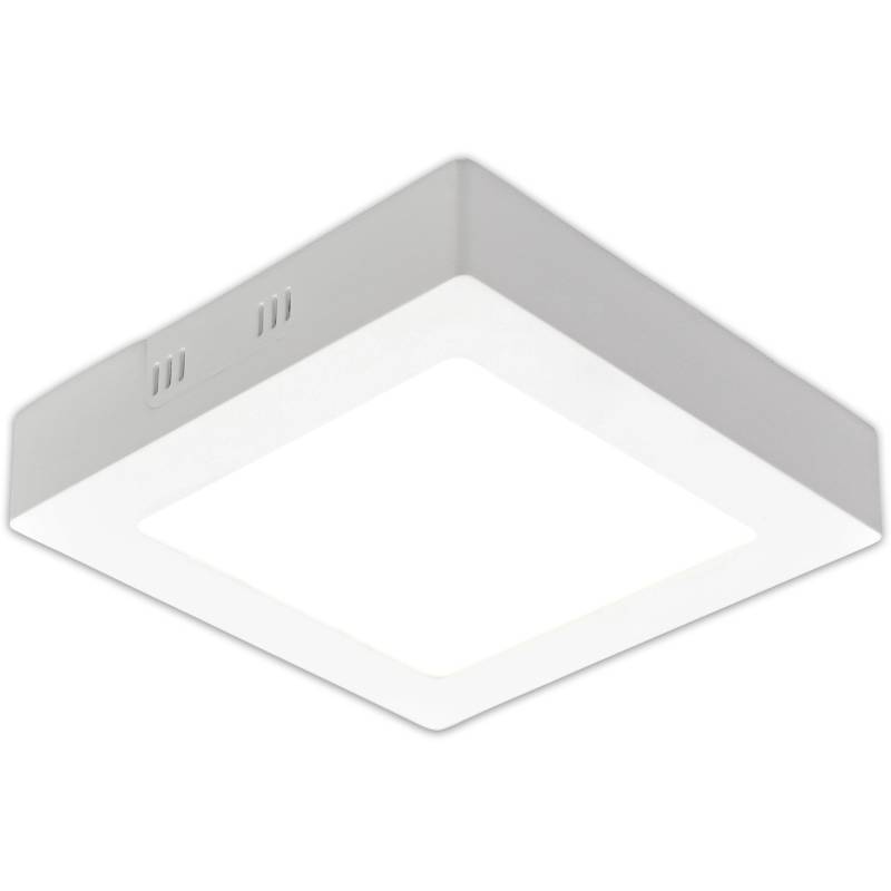 Näve LED-Aufbaupanel Atlanta dimmbar 30 cm x 30 cm Weiß von Näve