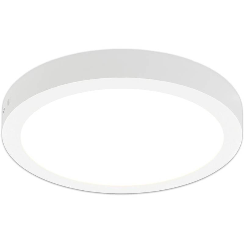 Näve LED-Aufbaupanel Atlanta dimmbar Ø 30 cm Weiß von Näve