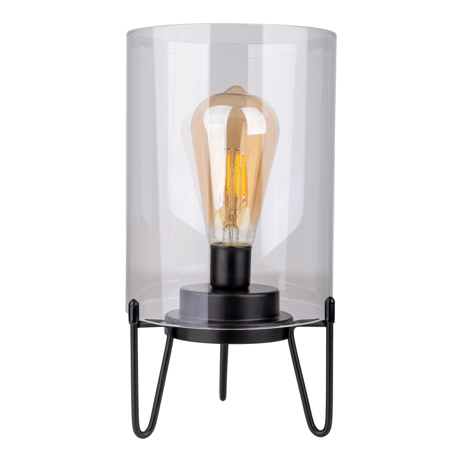 Näve LED-Batterieleuchte Lonna Schwarz Ø 15 cm x 28,5 cm Näve LED-Batterieleuchte Lonna Schwarz Ø 15 cm x 28,5 cm von Näve