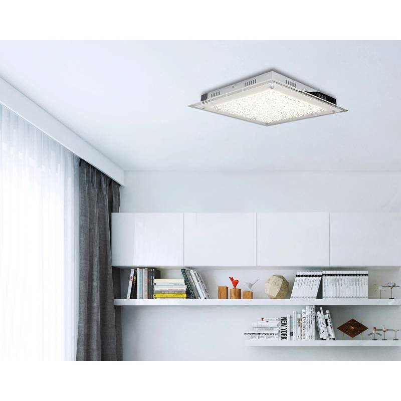 Näve LED-Deckenleuchte Glasgow Chrom von Näve