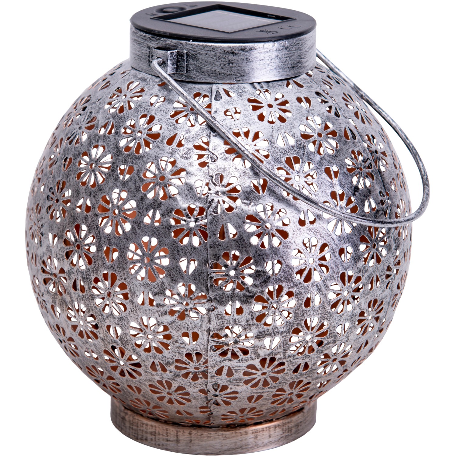 Näve LED-Deko-Solarleuchte Silber 2er-Set 18 cm Näve LED-Deko-Solarleuchte Silber 2er-Set 18 cm von Näve