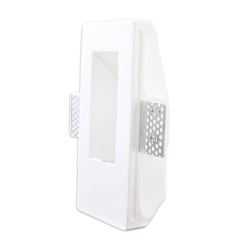 Näve LED-Einbauleuchte Eckig Einbauspot Weiß 16,5 cm x 16,5 cm x 4,8 cm von Näve