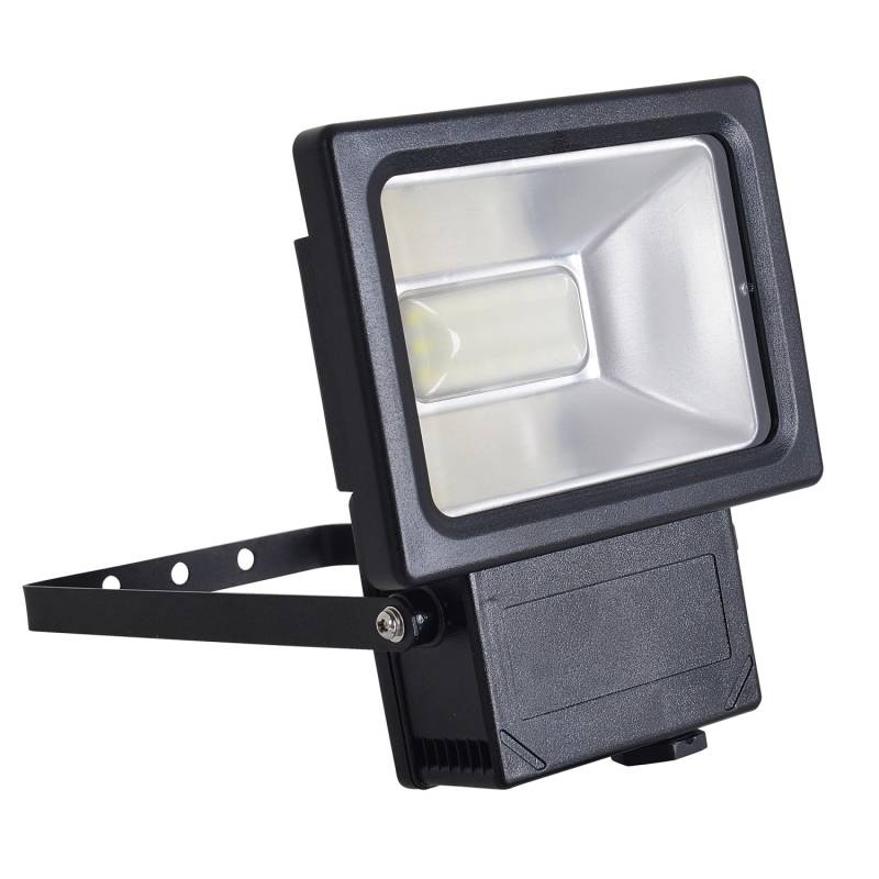 Näve LED-Fluter-Außenleuchte Strahler Schwarz 22,7 cm x 17 cm x 6,7 cm von Näve