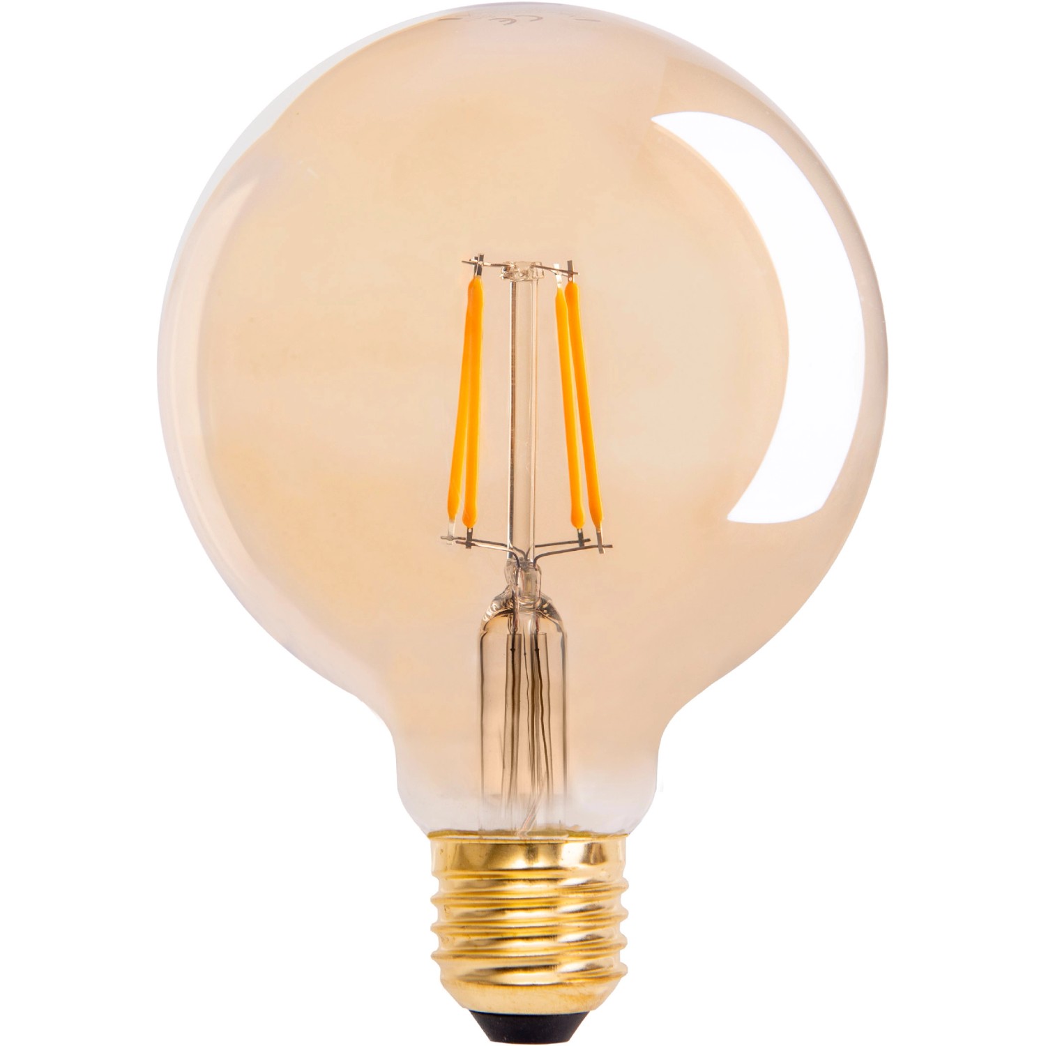 Näve LED-Leuchtmittel E27 Globeform 4 W 310 lm 3er Set 13,5 x 95 cm (H x Ø) von Näve