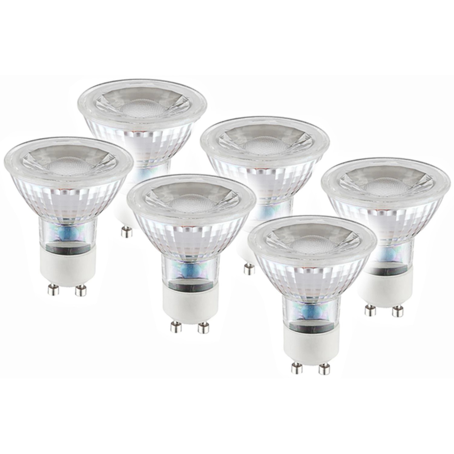 Näve LED-Leuchtmittel GU10 Reflektor R50 5 W 450 lm 6er Set 5,3 x 50 cm (H x Ø) von Näve