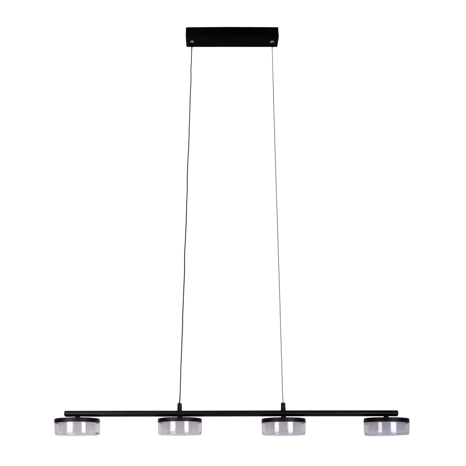 Näve LED-Pendelleuchte Cimo Schwarz 150 cm x 96 cm x 12 cm 4er-Set Näve LED-Pendelleuchte Cimo Schwarz 150 cm x 96 cm x 12 cm 4er-Set von Näve