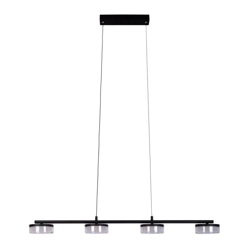 Näve LED-Pendelleuchte Cimo Schwarz 150 cm x 96 cm x 12 cm 4er-Set von Näve