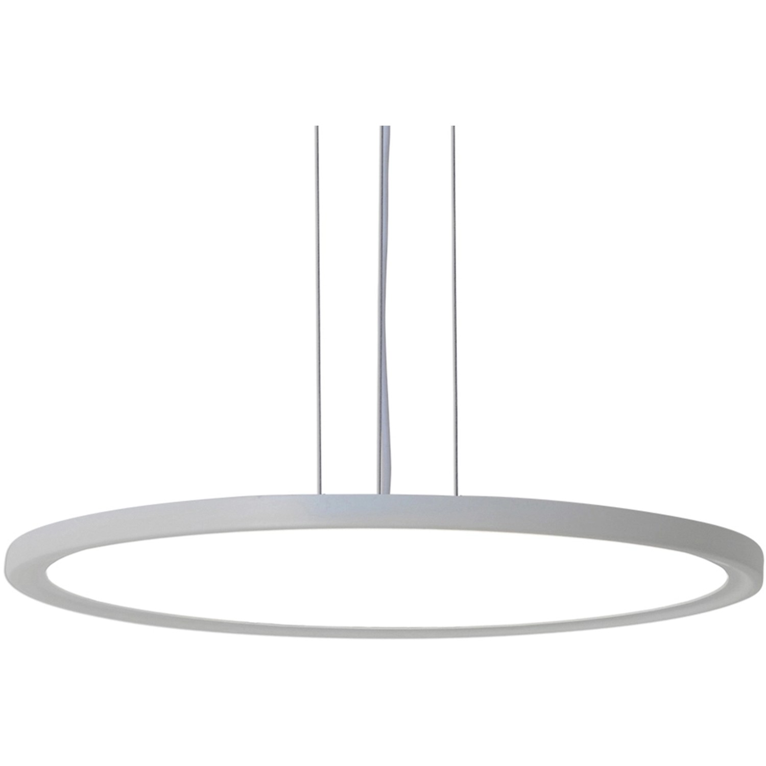 Näve LED-Pendelleuchte Disk Ø 40 cm Weiß Näve LED-Pendelleuchte Disk Ø 40 cm Weiß von Näve