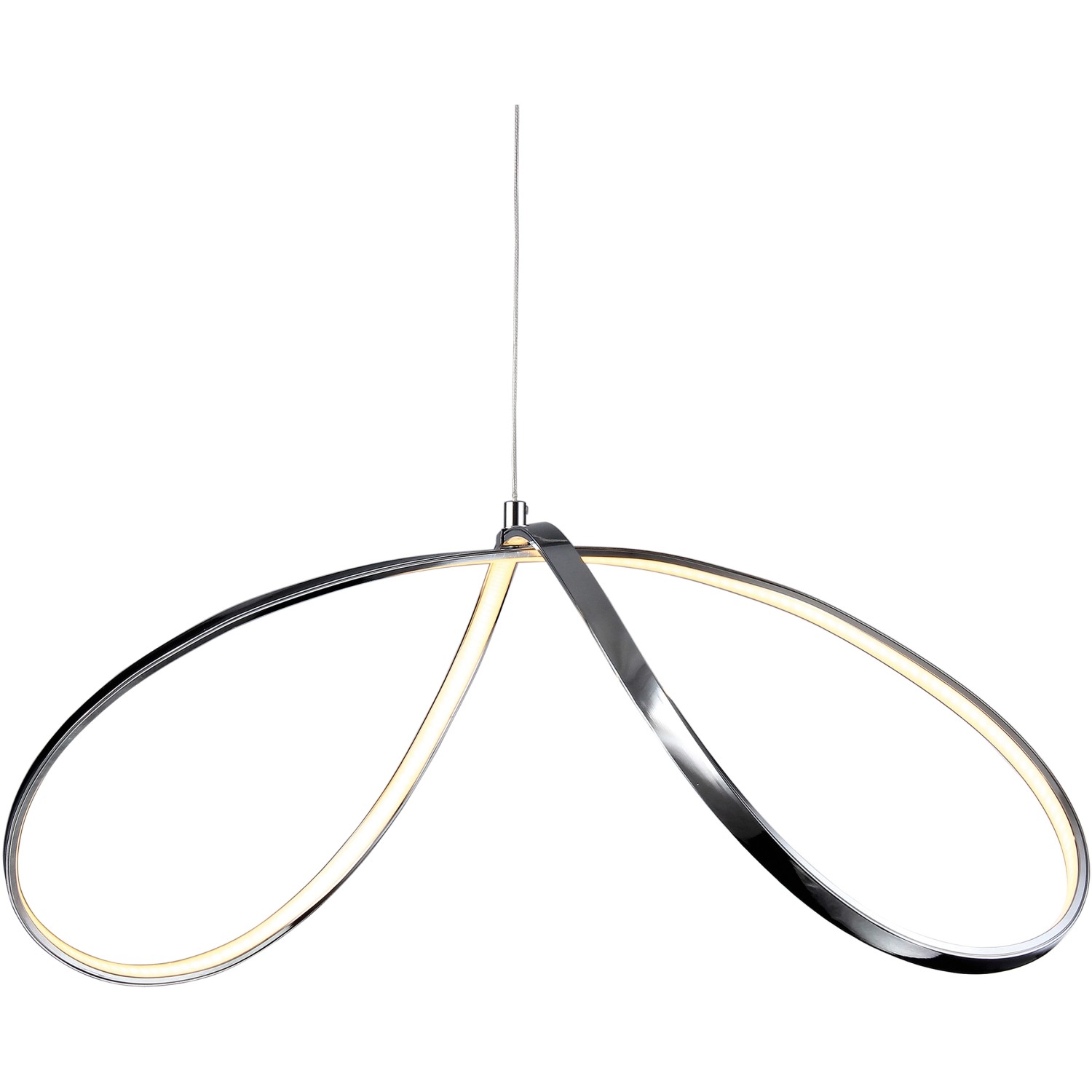 Näve LED-Pendelleuchte Loop Line Chrom 72 x 32 cm Näve LED-Pendelleuchte Loop Line Chrom 72 x 32 cm von Näve