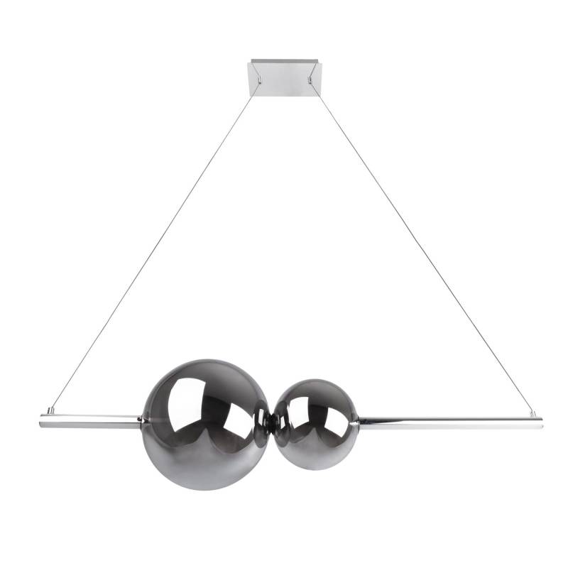 Näve LED-Pendelleuchte Nova Chrome 150 cm x 105,3 cm x 25 cm von Näve