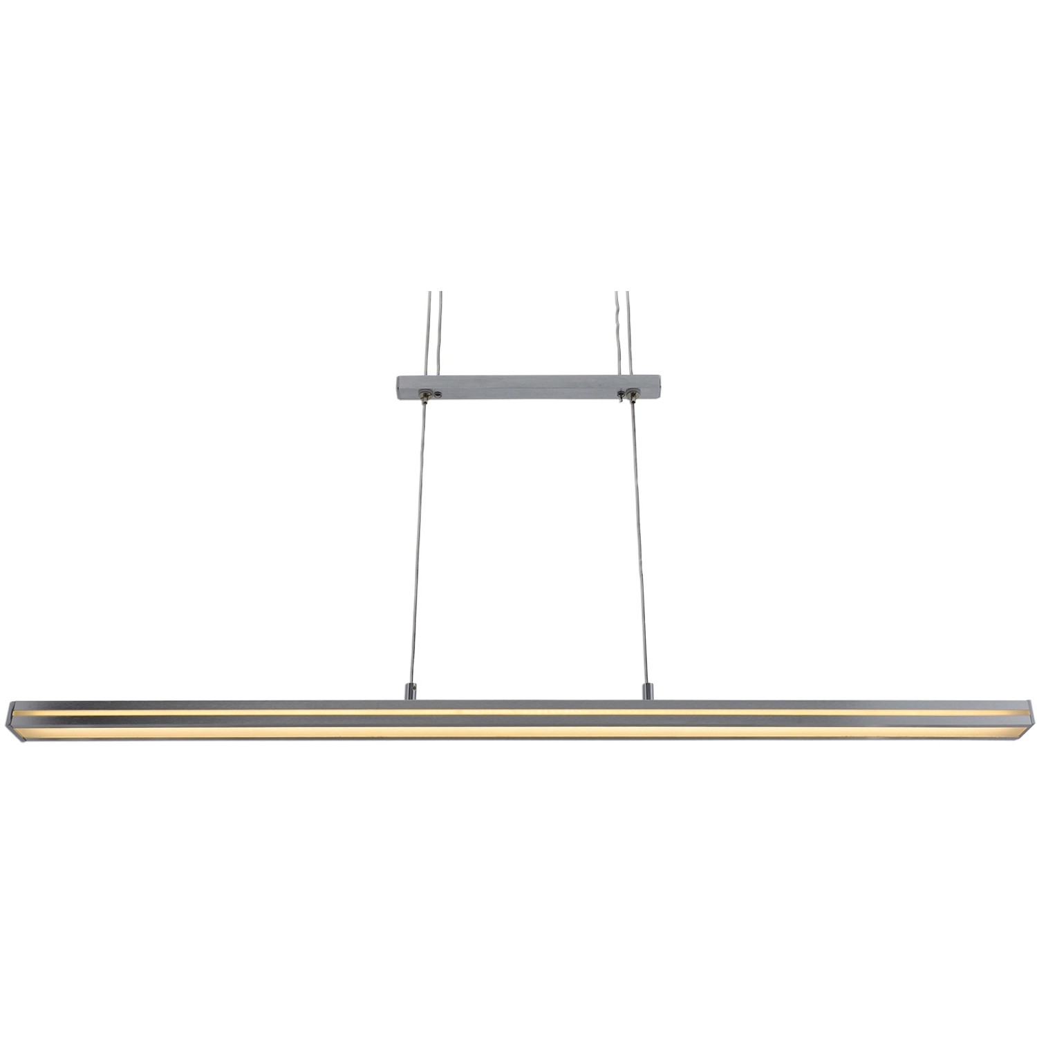 Näve LED-Pendelleuchte Straight 103,5 cm Aluminium von Näve