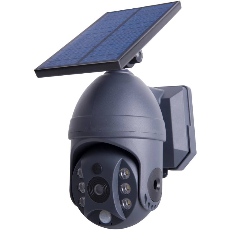 Näve LED-Solar-Außenwandleuchte Moho m. Bewegungsmelder u. Kamera Attrappe von Näve
