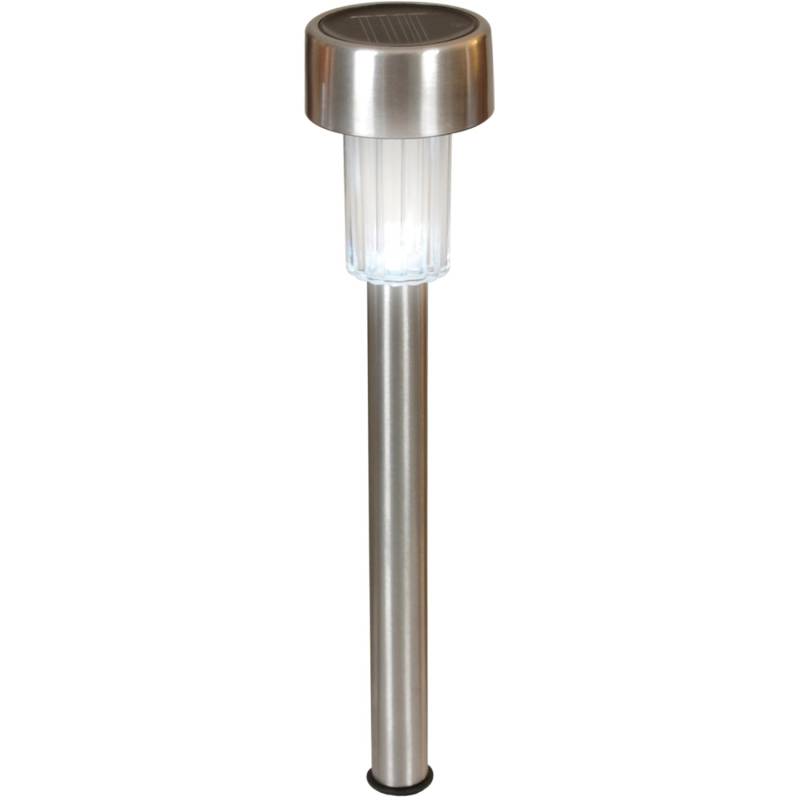 Näve LED-Solar-Erdspieß 8er-Set Silber 36 cm von Näve