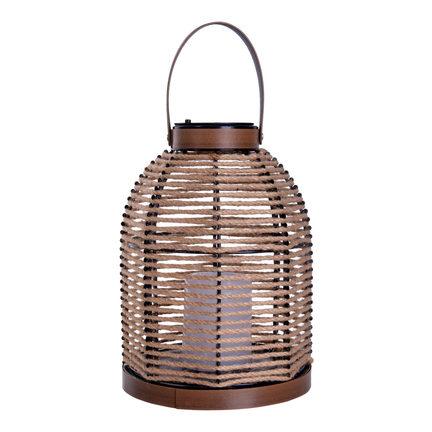 Näve LED-Solarleuchte Korbinian Natur Ø 21 cm x 29 cm Näve LED-Solarleuchte Korbinian Natur Ø 21 cm x 29 cm von Näve