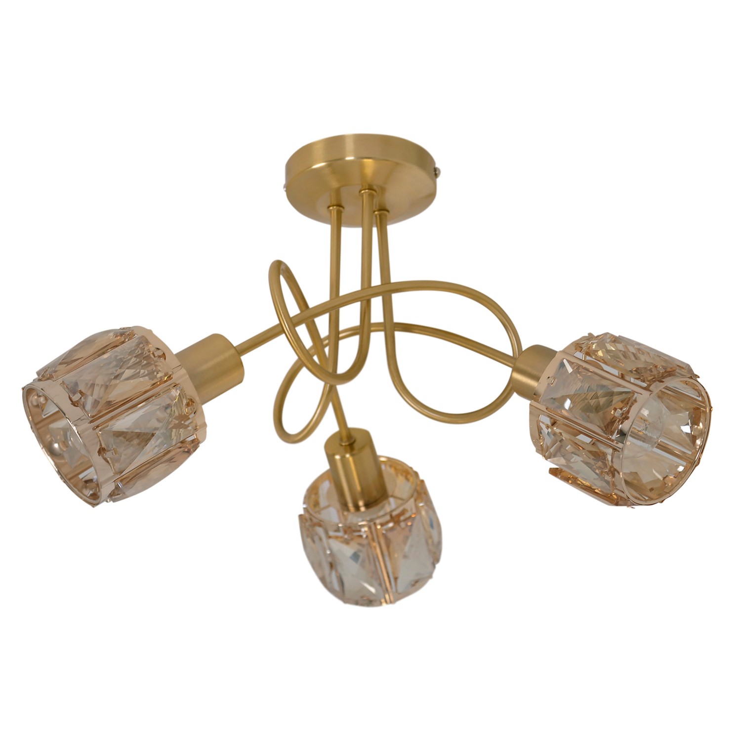 Näve LED-Spot Josefa 3-flammig Abstrakt Gold Näve LED-Spot Josefa 3-flammig Abstrakt Gold von Näve