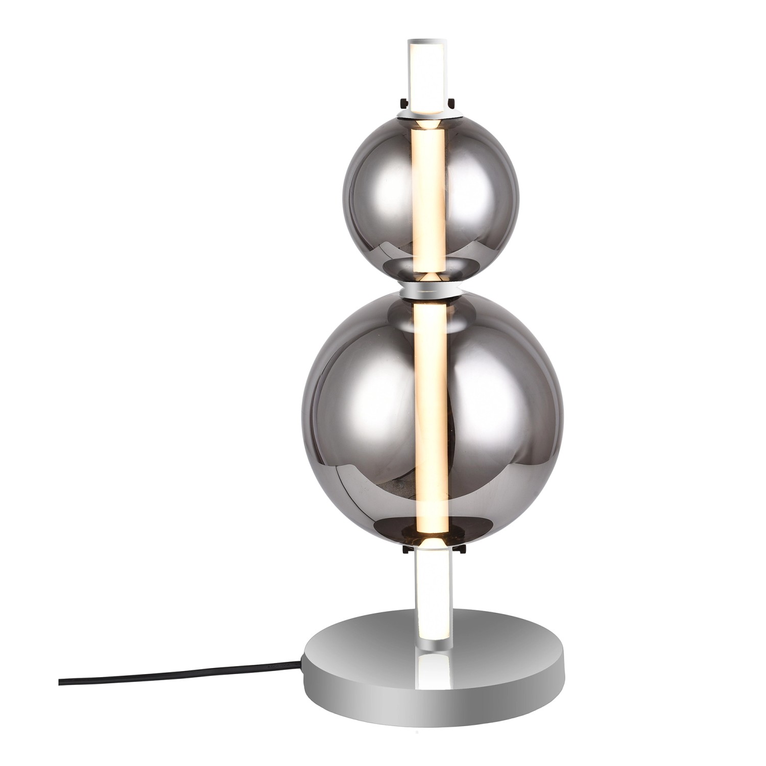Näve LED-Tischleuchte Nova Chrome Ø 18 cm x 44 cm Näve LED-Tischleuchte Nova Chrome Ø 18 cm x 44 cm von Näve