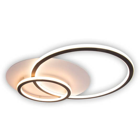 Näve Led Deckenlampe Kirk Deckenlampe Wohnzimmerlampe Lampe Leuchte 2 Flg Weiß B-Ware Näve Led Deckenlampe Kirk Deckenlampe Wohnzimmerlampe Lampe Leuchte 2 Flg Weiß B-Ware von Näve