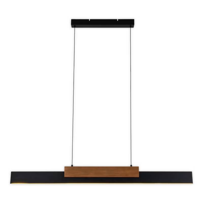 Näve Led Pendelleuchte Hängelampe Wiebke Leuchte 1205x6x150 Cm Schwarz Eiche B-Ware von Näve