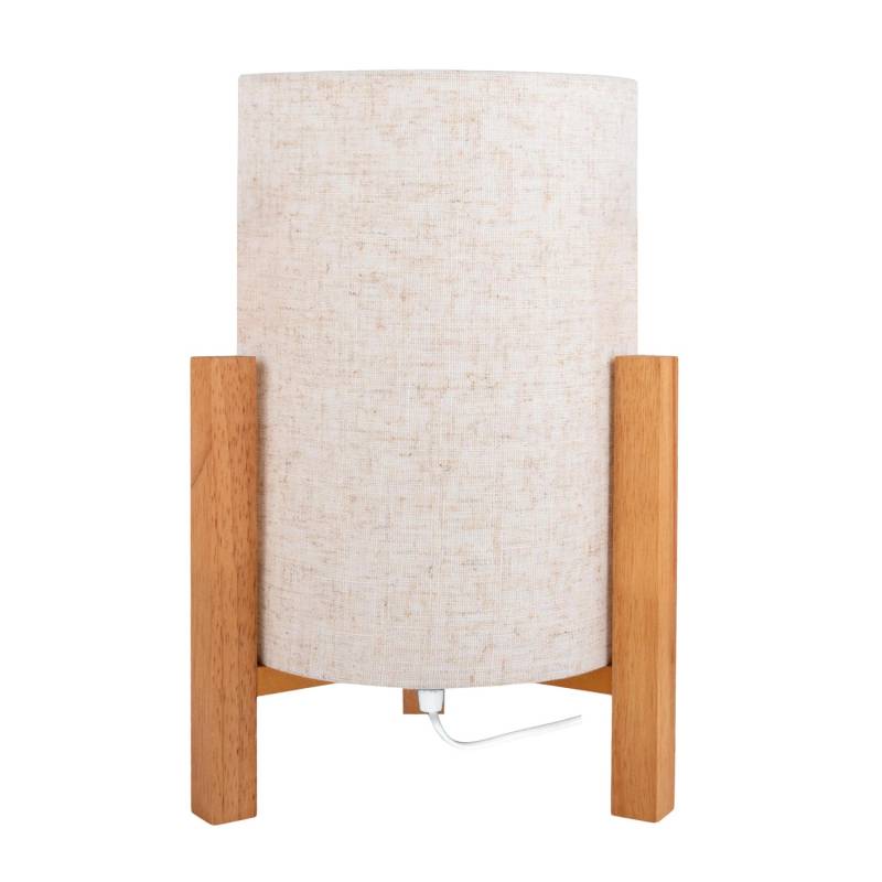 Näve Leinen-Tischleuchte Matilda Ø 22 cm x 32 cm von Näve
