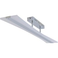 Näve Leuchten Deckenleuchte 1201650 silber Kunststoff Metall B/H/T: ca. 14x11,5x99,4 cm null 1 Brennstellen von Näve