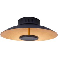 Näve Leuchten Deckenleuchte 1265458 gold schwarz Metall B/H/T: ca. 40x15x40 cm null 1 Brennstellen von Näve