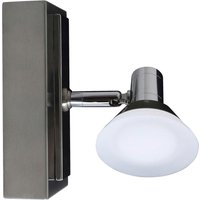 LED-Außenwandleuchte Jericho NV1226642 Chrom B/H/L: ca. 7,3x13,7x15 cm von Näve Leuchten