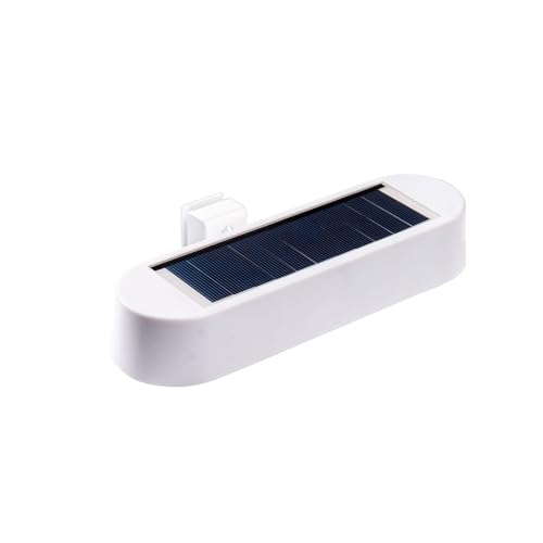 Näve Leuchten - LED Dachrinnen-Solarleuchte Gardenlight (2er Set) - 7000K/ 35lm - Weiß von Näve