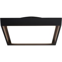 Näve Leuchten LED-Deckenleuchte anthrazit Kunststoff Metall B/H/T: ca. 34x5x34 cm von Näve