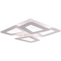 Näve Leuchten LED-Deckenleuchte weiß Metall Kunststoff B/H/T: ca. 48x8x48 cm von Näve