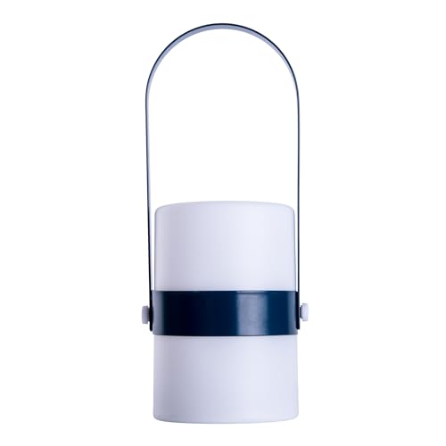 Näve Leuchten - LED Dekoleuchte Neo Deko Tischlampe mit fest verbauten LEDs, 34 lm / 3000 K - Für Esszimmer, Wohnzimmer, Balkon und Terrasse, innen - Blau, 28 cm von Näve