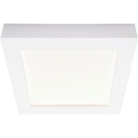 Näve Leuchten LED-Ein-/Aufbauleuchte weiß Kunststoff Metall B/H/T: ca. 22,7x3,5x22,7 cm Näve Leuchten LED-Ein-/Aufbauleuchte weiß Kunststoff Metall B/H/T: ca. 22,7x3,5x22,7 cm von Näve