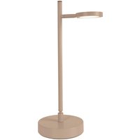 Näve Leuchten LED-Tischleuchte beige Metall B/H/T: ca. 22,6x45x16 cm von Näve