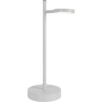 Näve Leuchten LED-Tischleuchte weiß Kunststoff Metall B/H/T: ca. 22,6x45x16 cm von Näve