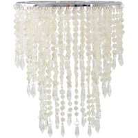Näve Leuchten Pendelleuchte 6008731 transparent Metall Kunststoff B/H/T: ca. 22,5x29x22,5 cm E27 1 Brennstellen von Näve