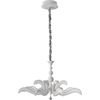 Näve Leuchten Pendelleuchte 6081323 weiß Metall Kunststoff B/H/T: ca. 66x120x66 cm null 1 Brennstellen von Näve