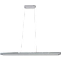 Näve Leuchten Pendelleuchte 7057642 Chrom Metall Glas B/H/T: ca. 10x106x100 cm null 1 Brennstellen von Näve