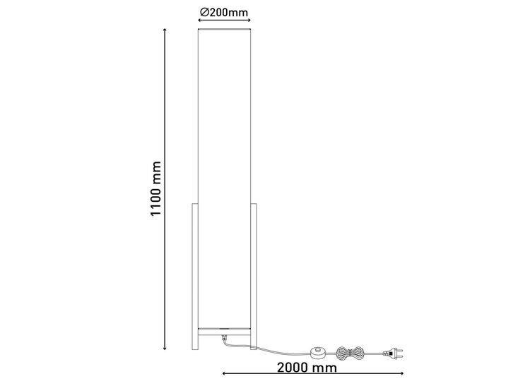Näve Stehlampe Matilda, Holz hell, für Wohn- / Esszimmer, Holz, Stehlampe von Näve