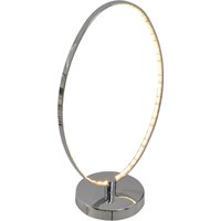 Näve Leuchten Tischleuchte 3099942 Chrom Metall B/H/T: ca. 18x44x24 cm null 1 Brennstellen von Näve