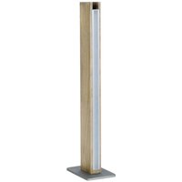 Näve Leuchten Tischleuchte 3131614 braun Metall Kunststoff Holz B/H/T: ca. 15x51x10 cm null 1 Brennstellen von Näve