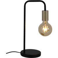 Näve Leuchten Tischleuchte 3168222 schwarz Kunststoff Metall B/H/T: ca. 19x39x14,5 cm E27 1 Brennstellen von Näve