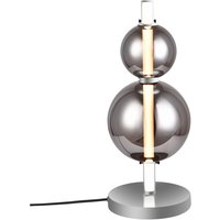Näve Leuchten Tischleuchte 3191442 Chrom Aluminium Stahl H/D: ca. 44x18 cm null 1 Brennstellen von Näve