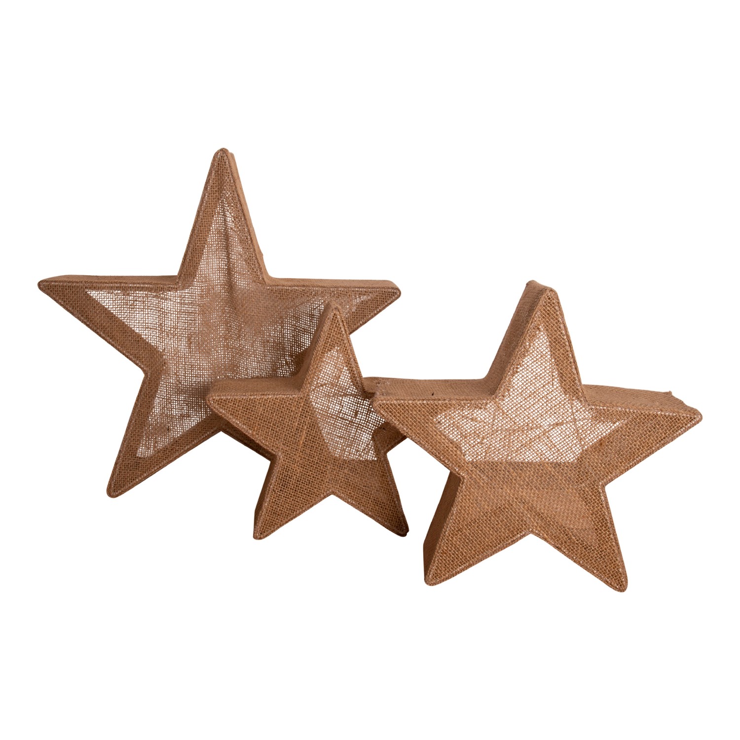 Näve Outdoor LED Deko Weihnachtsstern Braun 3er-Set Näve Outdoor LED Deko Weihnachtsstern Braun 3er-Set von Näve