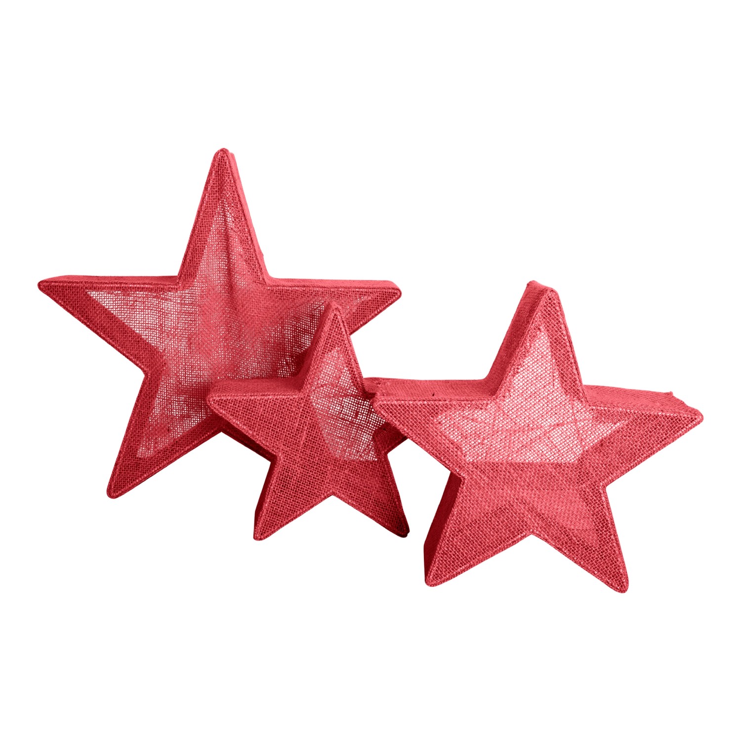 Näve Outdoor LED Deko Weihnachtsstern Rot 3er-Set Näve Outdoor LED Deko Weihnachtsstern Rot 3er-Set von Näve