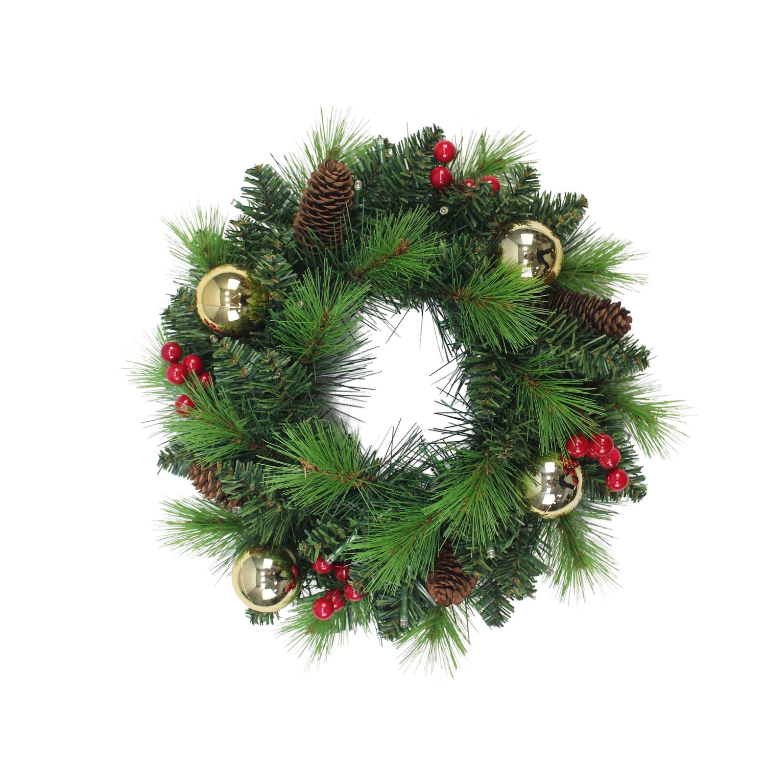 Näve Outdoor LED Weihnachtskranz Noel Gold Näve Outdoor LED Weihnachtskranz Noel Gold von Näve