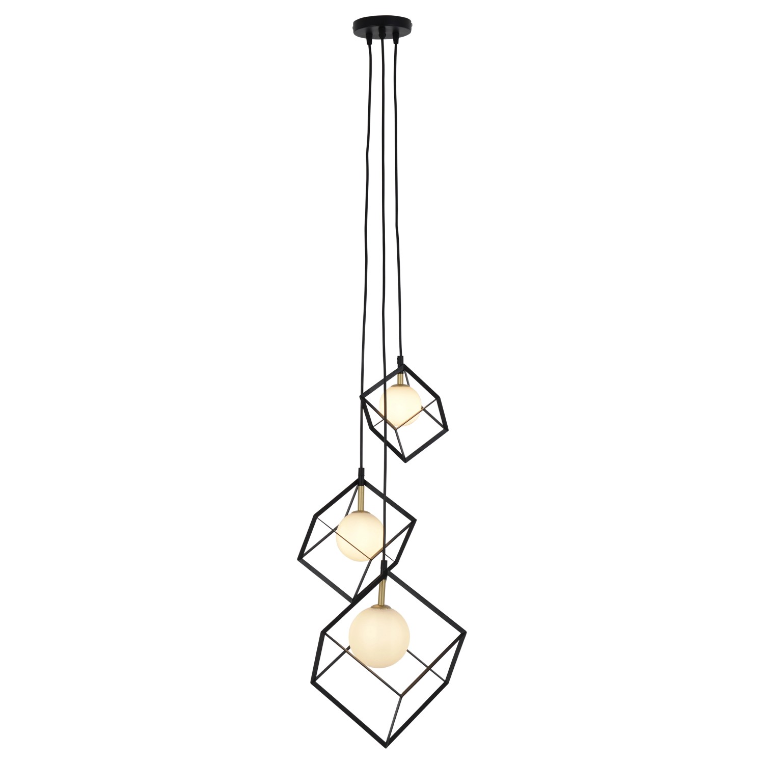 Näve Pendelleuchte Cadre 3-flammig 147 cm von Näve