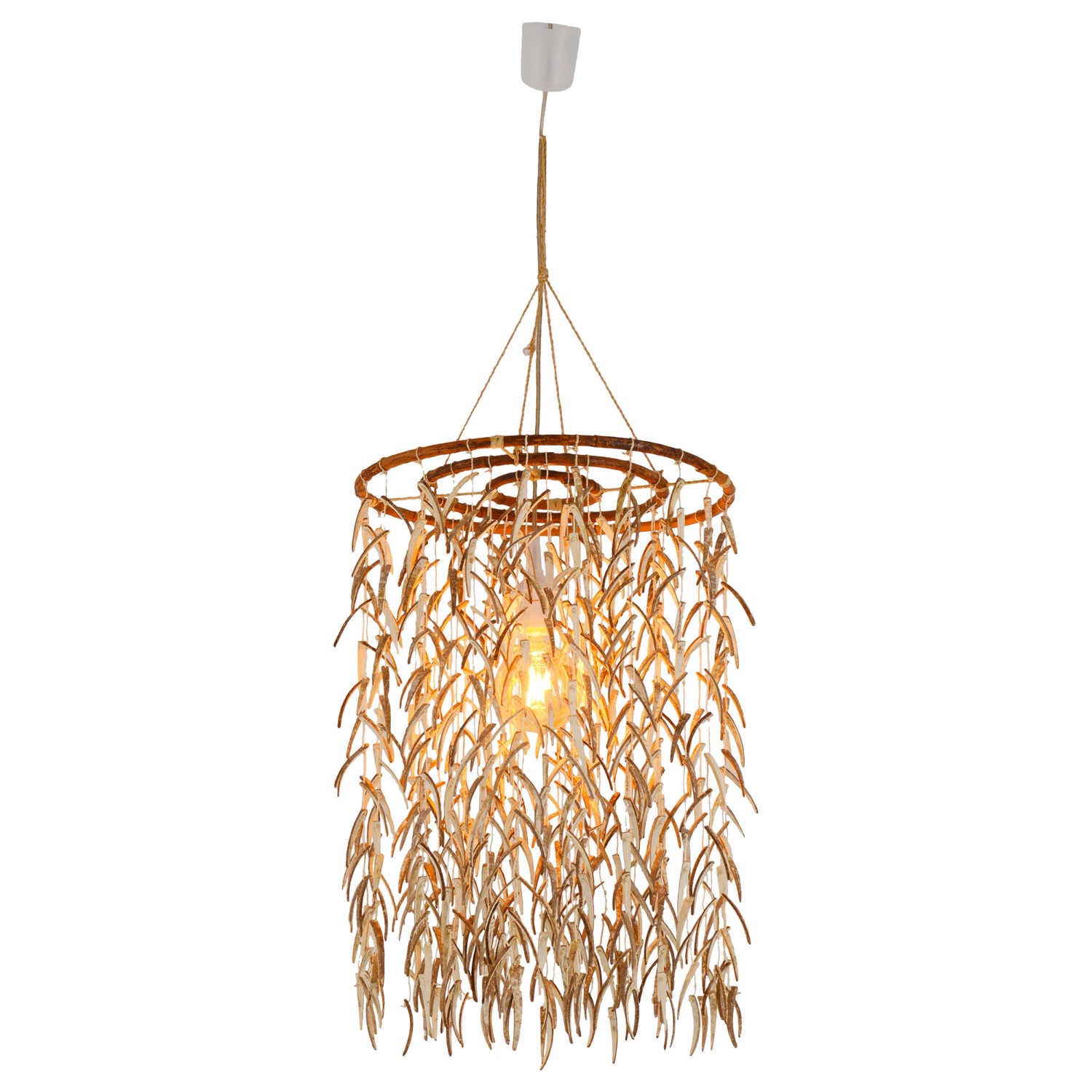 Näve Pendelleuchte Kokos Natur Ø 40 cm x 120 cm Näve Pendelleuchte Kokos Natur Ø 40 cm x 120 cm von Näve