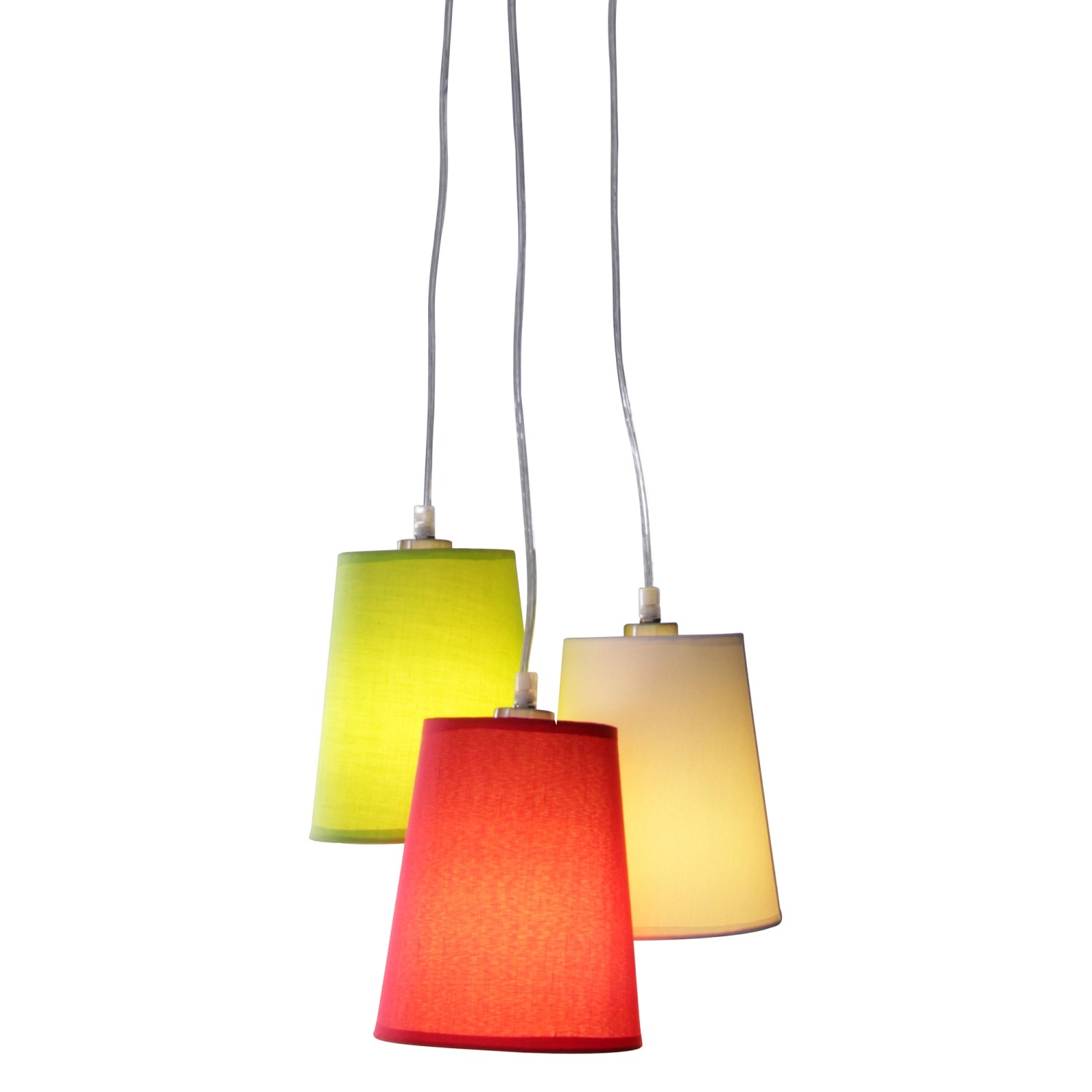 Näve Pendelleuchte Saggy Bunt Ø 160 cm x 15 cm 3er-Set Näve Pendelleuchte Saggy Bunt Ø 160 cm x 15 cm 3er-Set von Näve