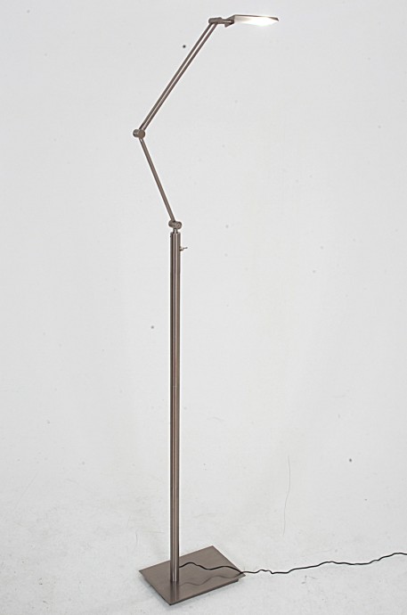 Näve Stehleuchte Bergen Metall Modern Grau 41x157 cm (BxH) Leuchtmittel inklusive von Näve