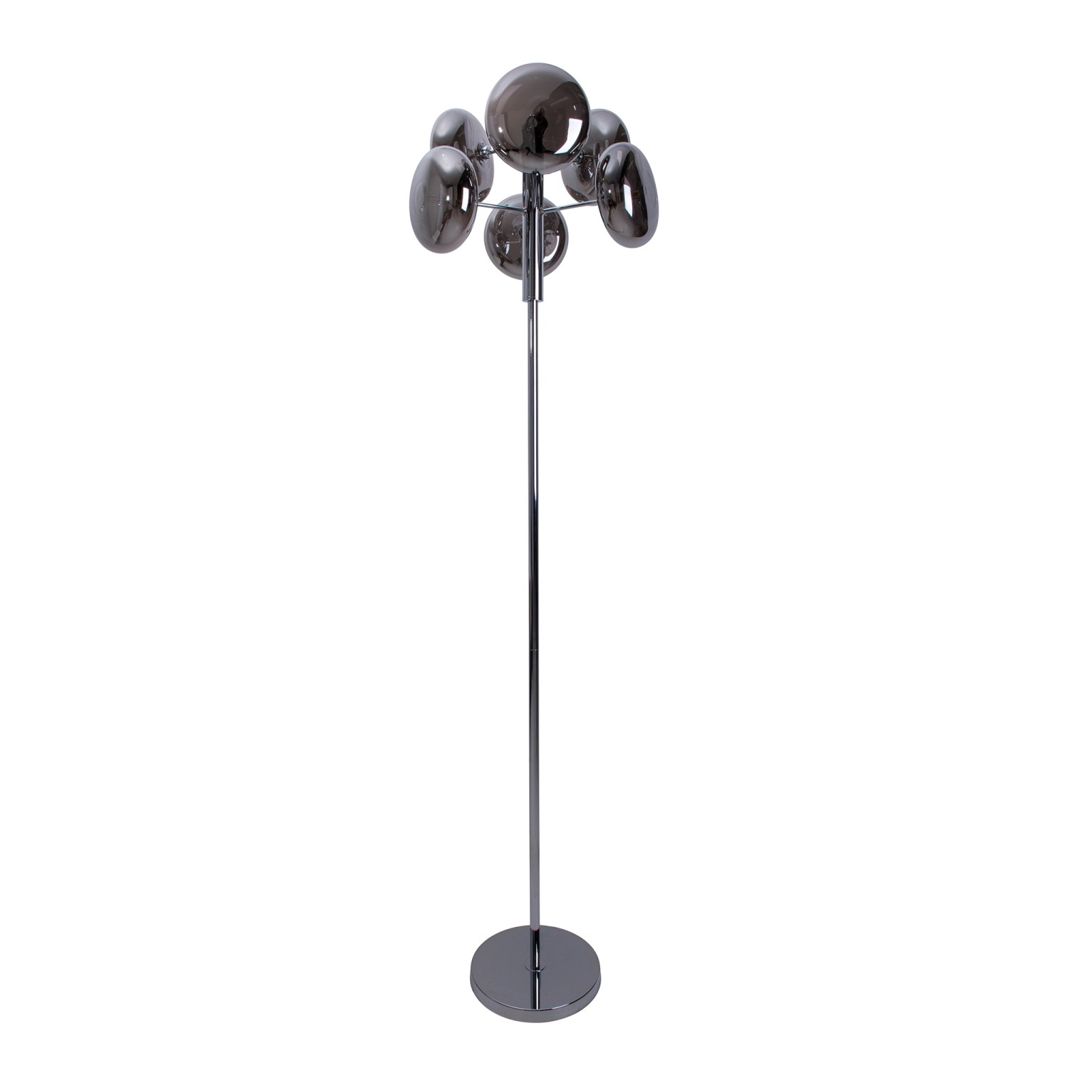 Näve Stehleuchte Orion Chrome Ø 44 cm x 165 cm Näve Stehleuchte Orion Chrome Ø 44 cm x 165 cm von Näve